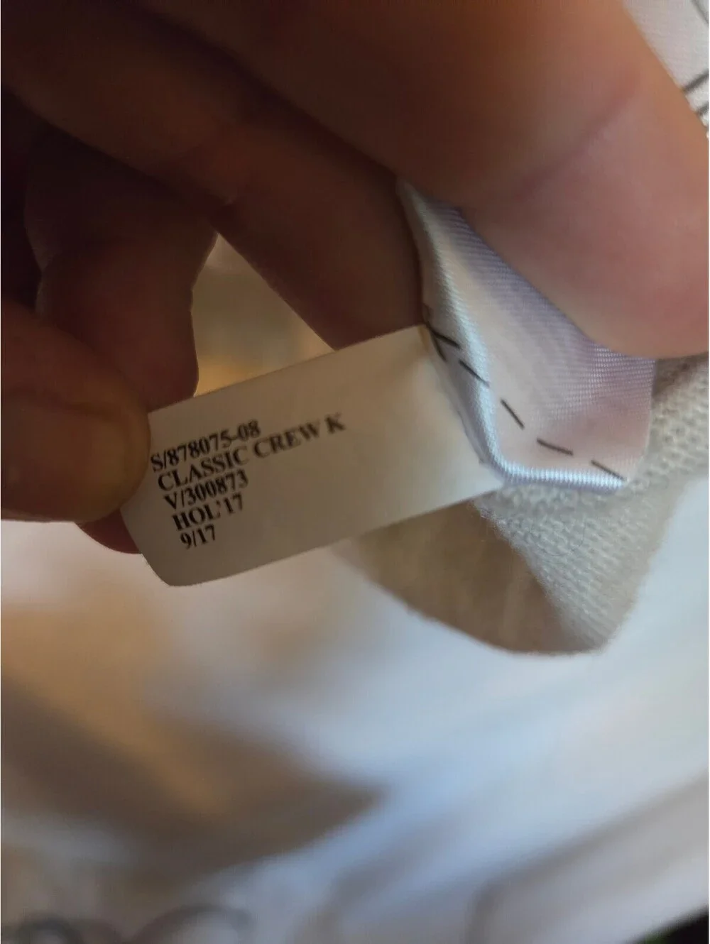 Banana Republic XL Merino Wool Cashmere Sweater Cream Italian Yarn Crewneck